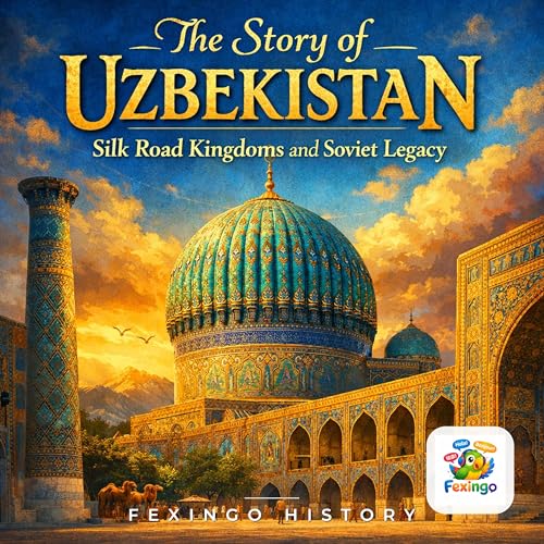 The Story of Uzbekistan: Silk Road Kingdoms and Soviet Legacy &mdash; Fexingo History cover art