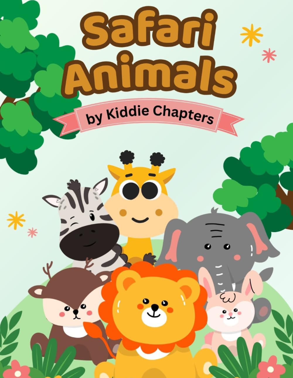"Safari Animals: A Fun Coloring Book For Kids Aged 2-6
