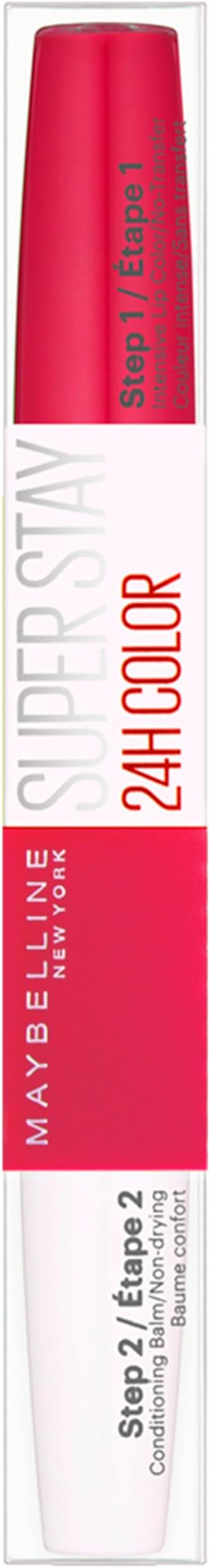 SuperStay 24 Hour Dual Ended Lipstick 195, Raspberry, 9 Ml