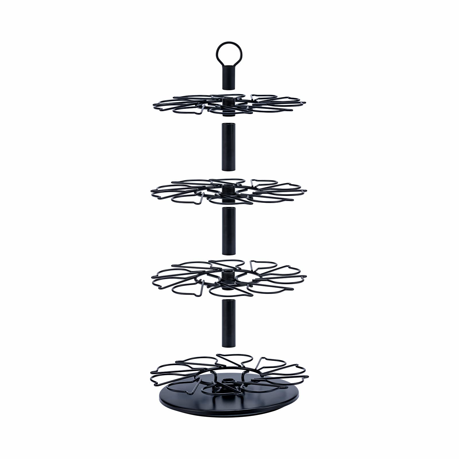 Soporte para cápsulas de café Nespresso con 4 niveles DIY para almacenamiento de cápsulas Vertuoline (capacidad de 40 cápsulas)