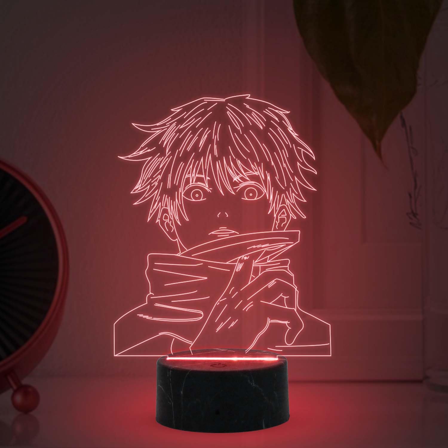 Gift Me Bazar 3D Illusion Anime JujutsuKaisen369 Led Desk Table Lamp with 7 Color Changing Light & USB Powered | Boy Girl Birthday Gift Room Decor Sleep Lamp | Gift for Anime Lover-image-46