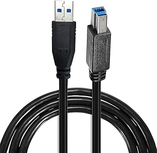NTQinParts USB3.0 PC/Mac Data Transfer Sync SuperSpeed Cable Cord for The ONE Light TOK1 Keyboard 61-Key Portable Keyboard Piano Electronic MIDI Keyboard