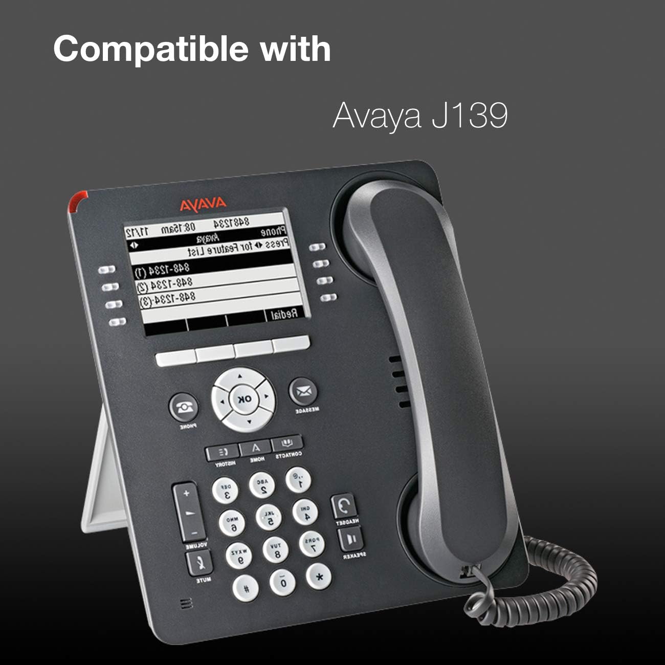 Super Cheap 🛒 Headset Cable Compatible with Plantronics QD for Select Avaya Phones - J139, J169, J179, 1608,1616, 9610, 9620, 9620L, 9620C, 9630, 9630G, 9640, 9640G, 9650, 9670 (Basic Cable) | Adapter Cable HIS-1 🛒 Crazy Deals Headset Cable Compatible with Plantronics QD for Select Avaya Phones - J139, J169, J179, 1608,1616, 9610, 9620, 9620L, 9620C, 9630, 9630G, 9640, 9640G, 9650, 9670 (Basic Cable) | Adapter Cable HIS-1