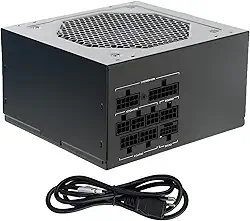 Fonte de Alimentação ATX 700W Totalmente Modular, Certificação 80 Plus Bronze, PFC Ativo, Ampla Faixa de Tensão 110-240V, Fonte de Alimentação para Computador, Cabo de Alimentação Incluído