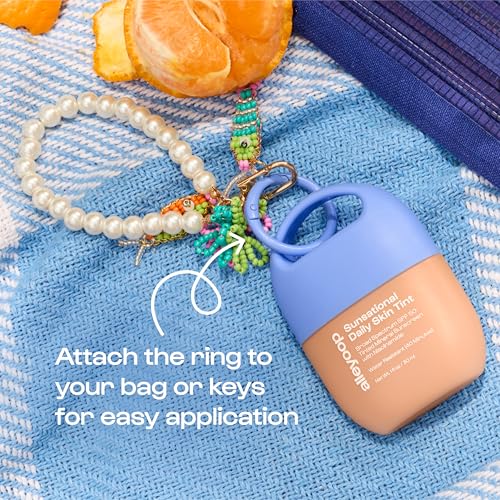 Image of Alleyoop Sunsational Tinted Moisturizer SPF 50 for Face Broad Spectrum - 100% Mineral Face Sunscreen with Jojoba, Hydrating & Soothing Tinted Sunscreen, Vegan & Cruelty-Free (Beam)
