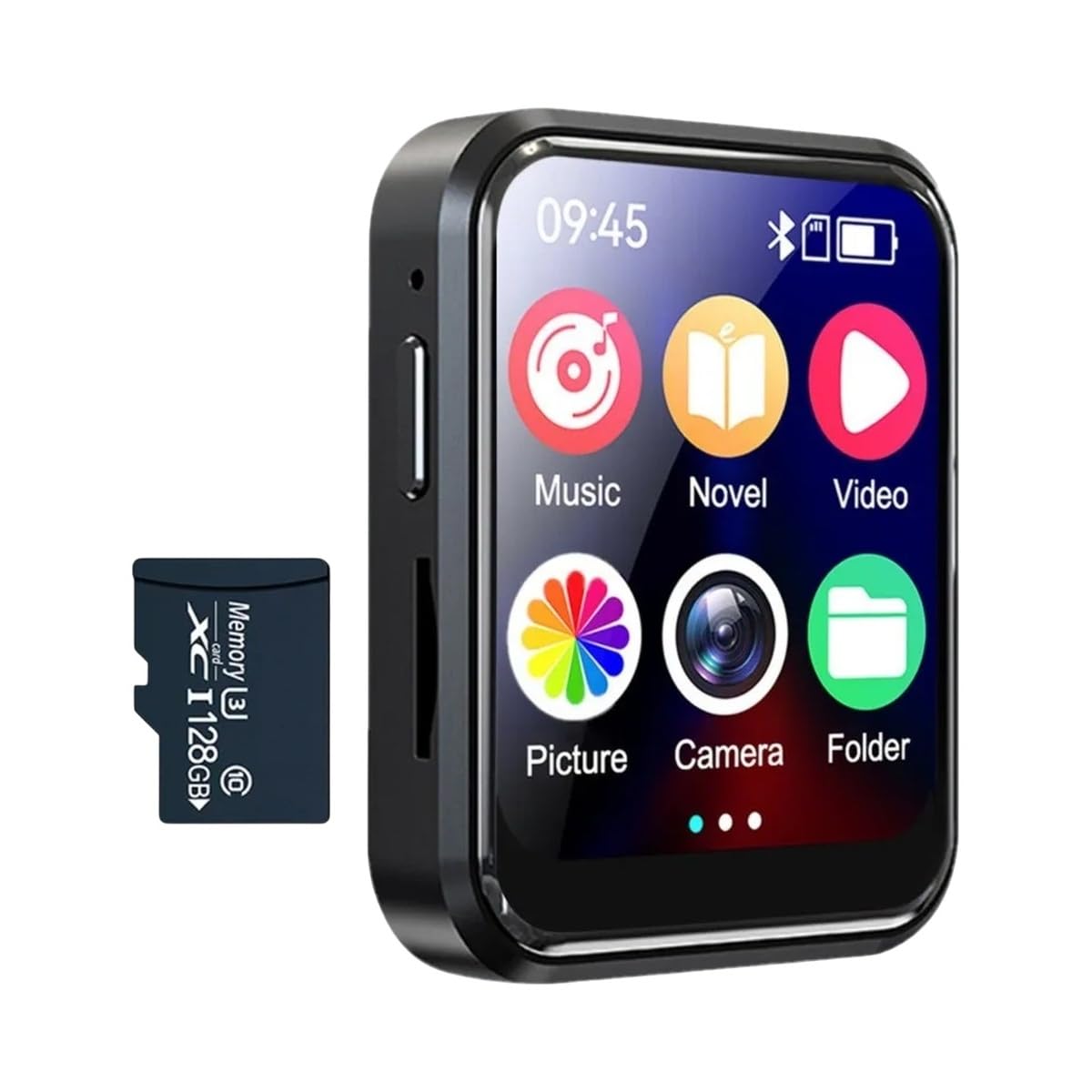 Portable MP3 Music Player MP4 with BT 5 4 HiFi Touch Screen Built-Speaker Recorder Camera Video Player FiM