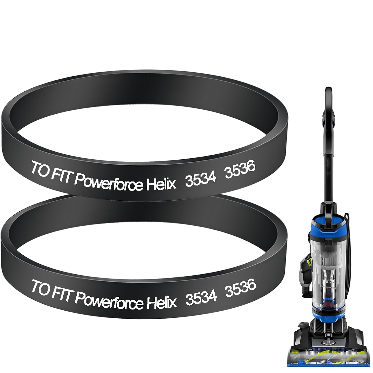 Vacuum Belts for Bissell PowerForce Helix, CleanView Rewind, 3031120