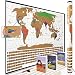 Scratch Off World Map Poster with All US States Outlined || Huge Prime Week Sale & Bundle!! || Large + Detailed Cartography - Turn Your Adventures Into Premium Art! by WTI