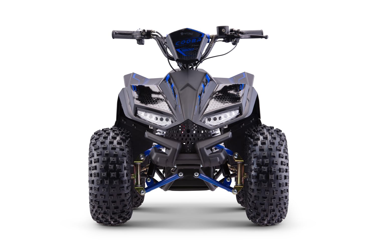 Nitro Kinder Quad Cooba 1200W 48V12Ah Lead Acid ATV, Farbe:Blau