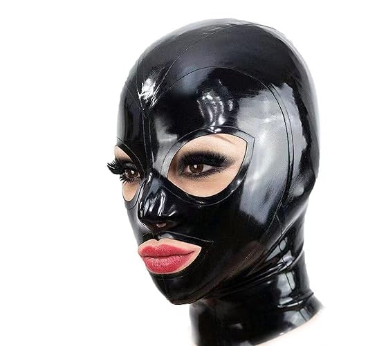 Black Latex Hood