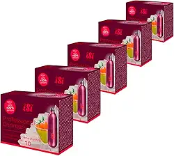 Cápsula de Gás de Chantilly para Sifão 50 Unidades