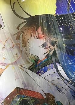 MTG 匈歌ハトリ プレイマット　カード付き Amazon.co.jp: 匈歌ハトリ プレイマット 青縦 MTG ぶどう弾