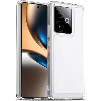 H lle f r Realme GT 7/GT 7T 5G Milit rische Ultra Slim Handyh lle Nie Vergilbung Kratzfeste Harte PC-R ckseite Case Sto sichere Transparente Schutzh lle Durchsichtig