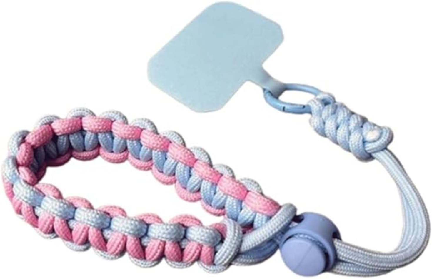 KIDWILL Phone Lanyard Wrist Strap, Adjustable Braided Phone Strap, Universal Anti-Theft Hand Wrist Strap with Phone Tether Tab, Cell Phone Woven Wrist Lanyard for Camera Strap, Keys (Green)
