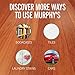 Murphy 70481465315 OIL SOAP Wood Cleaner, Original, Concentrated Formula, Floor Cleaner, Multi-Use , Finished Surface Cleaner, 128 Fluid Ounce (US05480A)