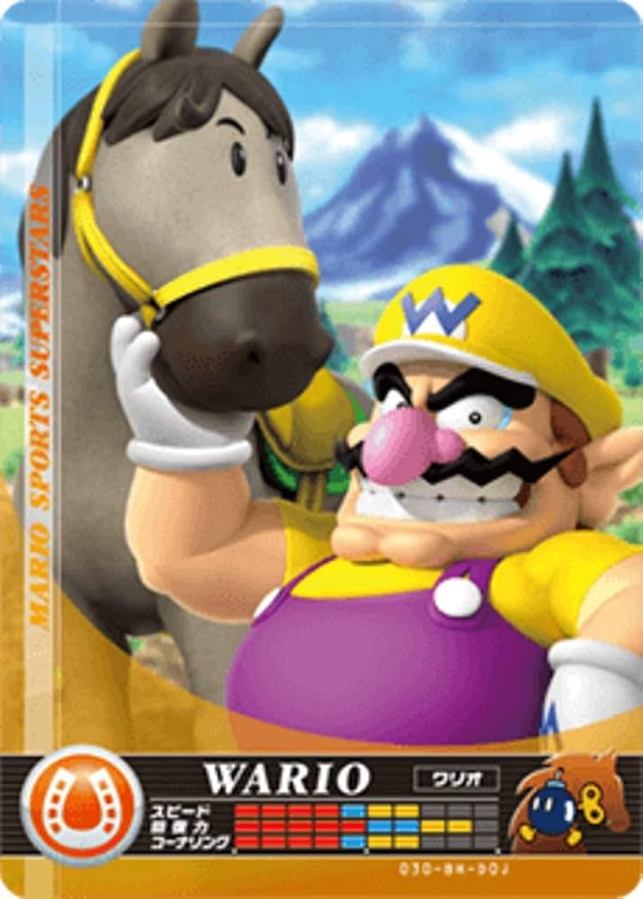 任天堂 - s.s amiiboカード Amazon.com: Nintendo Mario Sports Superstars Amiibo Card