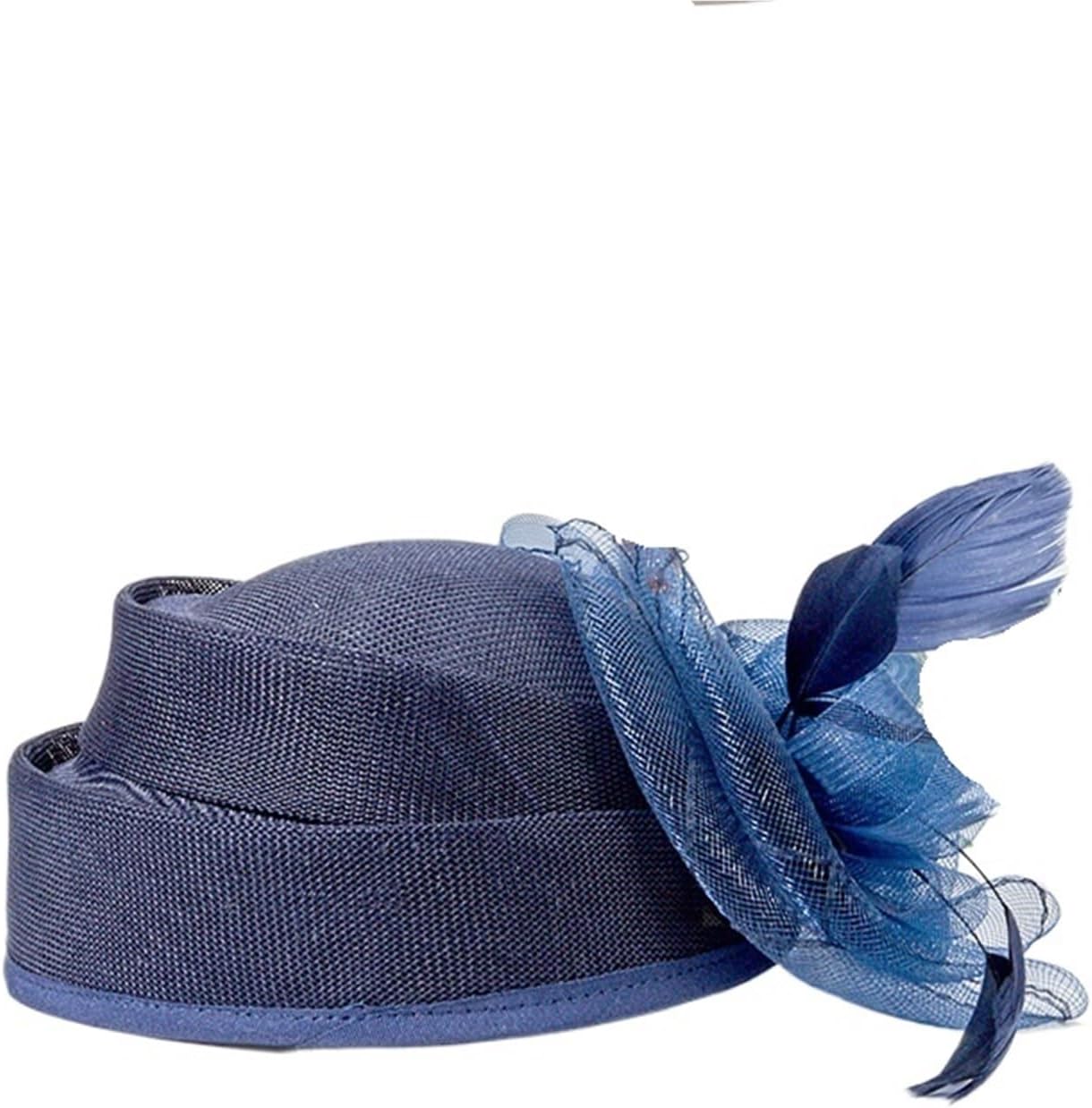 Women's Sun Hats 2026 New Elegant Versatile French Style Linen-Look Small Hat Sweet Flower Ladies Party