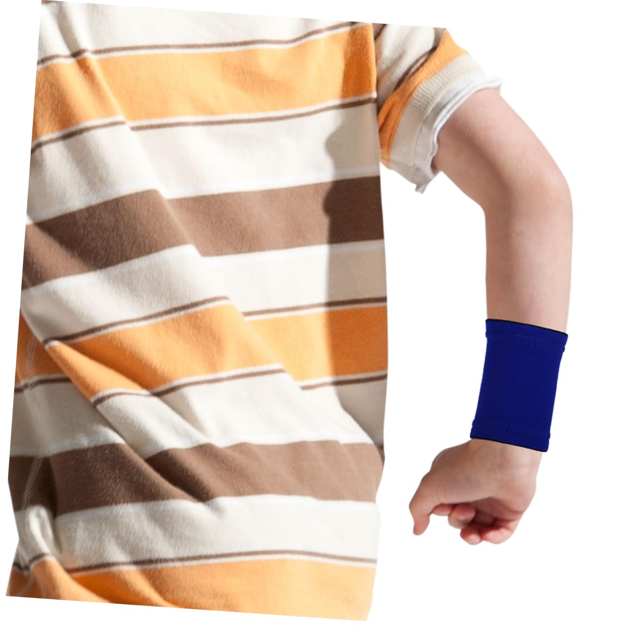 BESPORTBLE 6 Paia Di Polsini Per Bambini Fasce Antisudore Per Polsi Protezione Per Il Supporto Della Mano Adolescenti Fascia Per Il Polso Supporto Per Il Polso Sportivo Supporto Elastico Per