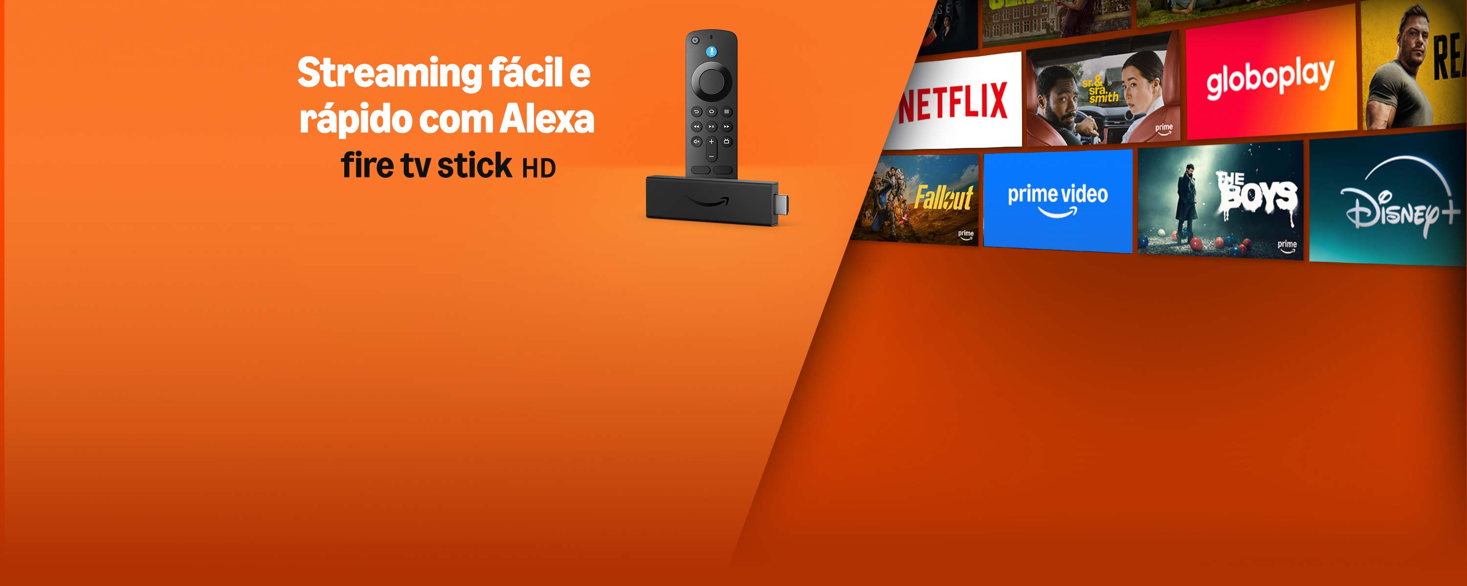 Banner para Fire TV Stick da Amazon