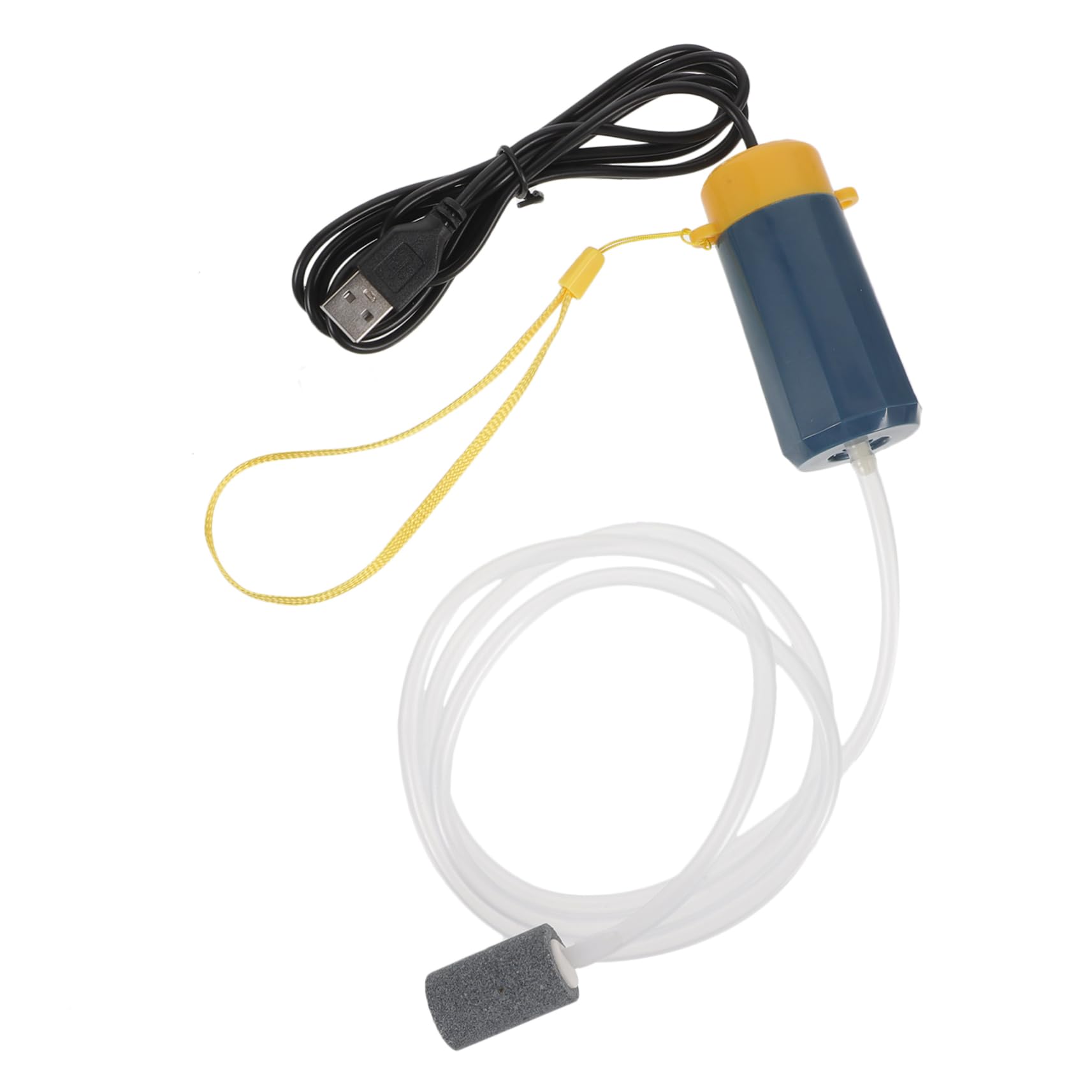Kisangel 3piezas Bomba De USB para Acuarios y Silenciosa Aumenta El Peceras y Tanques De Agua para Peces y Mascotas Acuáticas
