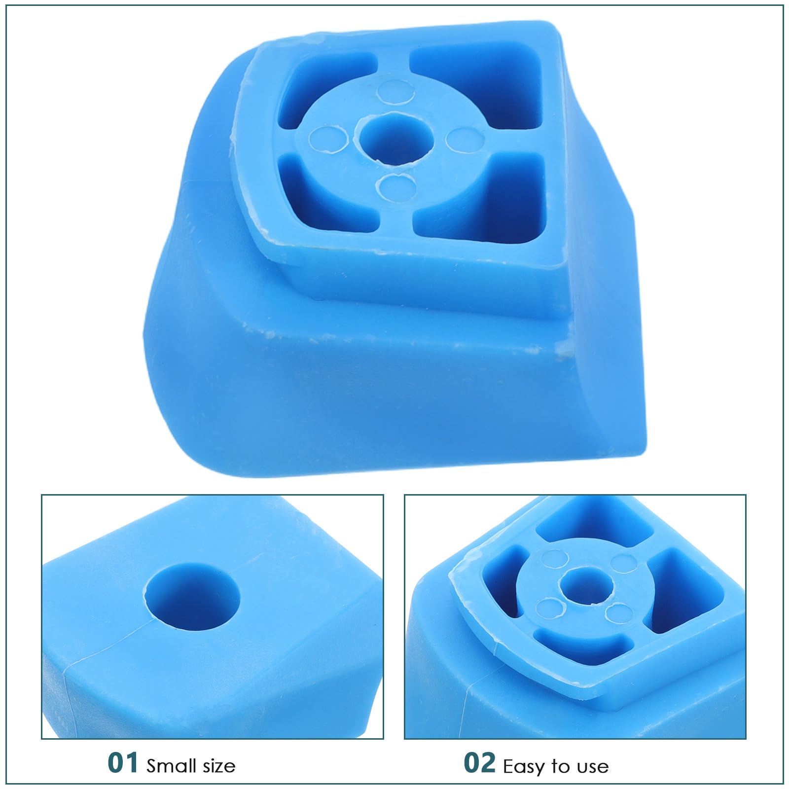 FOMIYES Freno de Patín para Niños Compatible Patines en Línea y Roller, Fácil Instalación Material de Caucho y Acero Inoxidable para Mayor Durabilidad — view 3