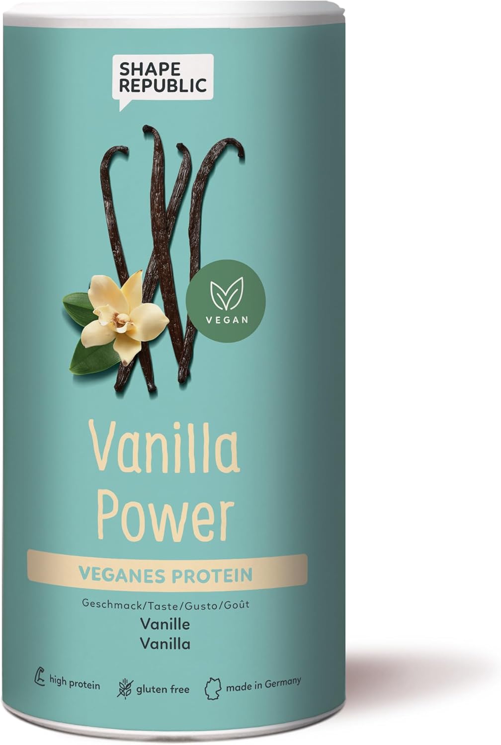 3K proteïnepoeder veganistisch vanille – eiwitpoeder voor duurzame spieropbouw – met vitamine B12