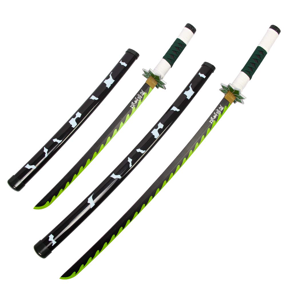 鬼滅の刃 鬼殺隊風柱 不死川実弥 日輪刀 模擬刀 日本刀 模造刀 武具 舞踊刀 鬼滅の刃】日輪刀(模造刀)【風柱】 不死川実弥 コスプレ