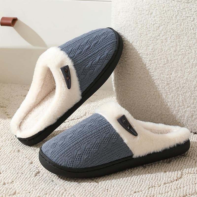 Image of DRUNKEN Slippers For Women Winter Sandals Casual Flats Home Footwear Man Girls Sliders Flip Flops Chappals Ladies Clogs Sleeper Slides Stylish Ortho Soft
