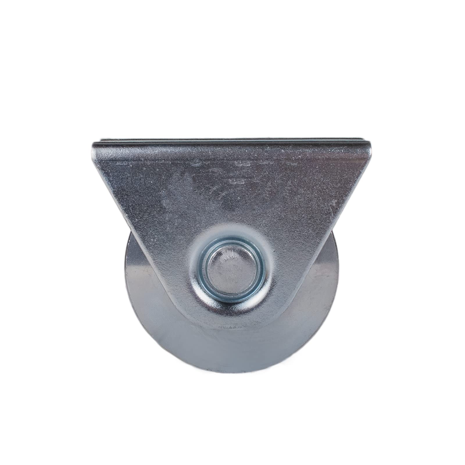 ATTAS Schiebetor Rolle 80x25 | Tragkraft 420 kg| doppelt gelagert | Stahl | 2 Stück – Bodenschiene, Laufrollen Schiebetür, Schiebetor Laufrollen Schiene, Schwerlastrollen, Torrolle Befestigung