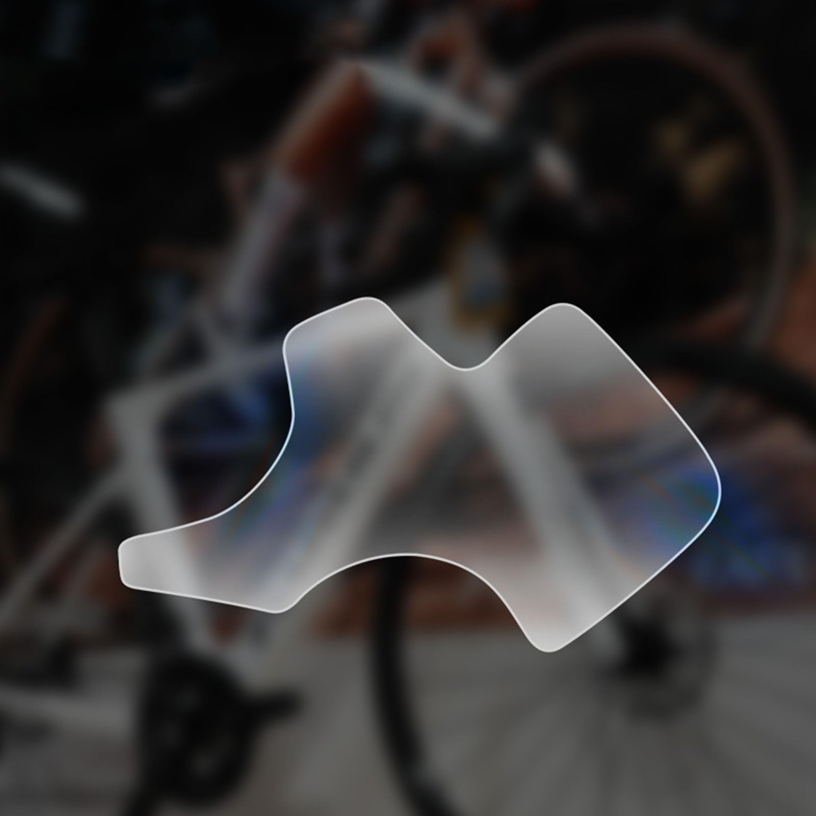 Film de protection pour support de vélo – Bouclier résistant aux rayures pour boîtier de pédalier de vélo de route, autocollant adhésif durable pour les amateurs de cyclisme et de vélo