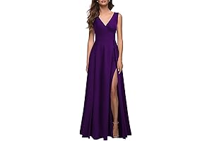 purple prom dress