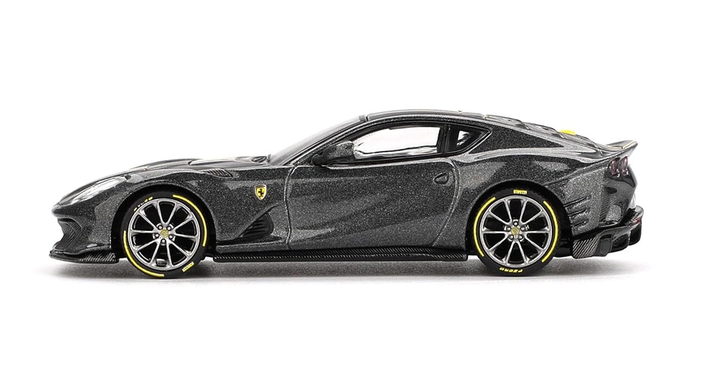 FERRARI 812 COMPETIZIONE 2021 GREY YELLOW