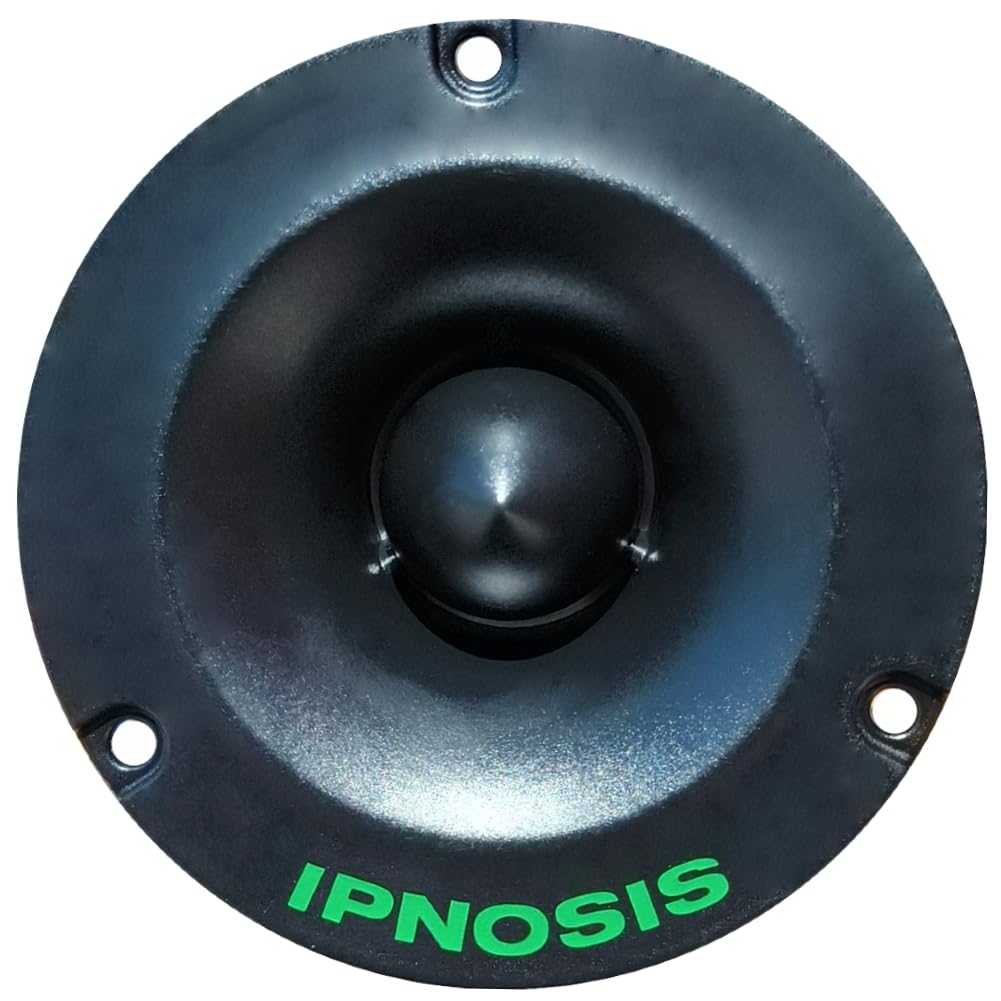 KIT SET PER IPNOSIS IPT4001 2 tweeter da 120 watt rms e 240 watt max, da 4" 10 cm 100 mm di diametro, impedenza 4 ohm, 107 db spl, con magnete al neodimio, a coppia