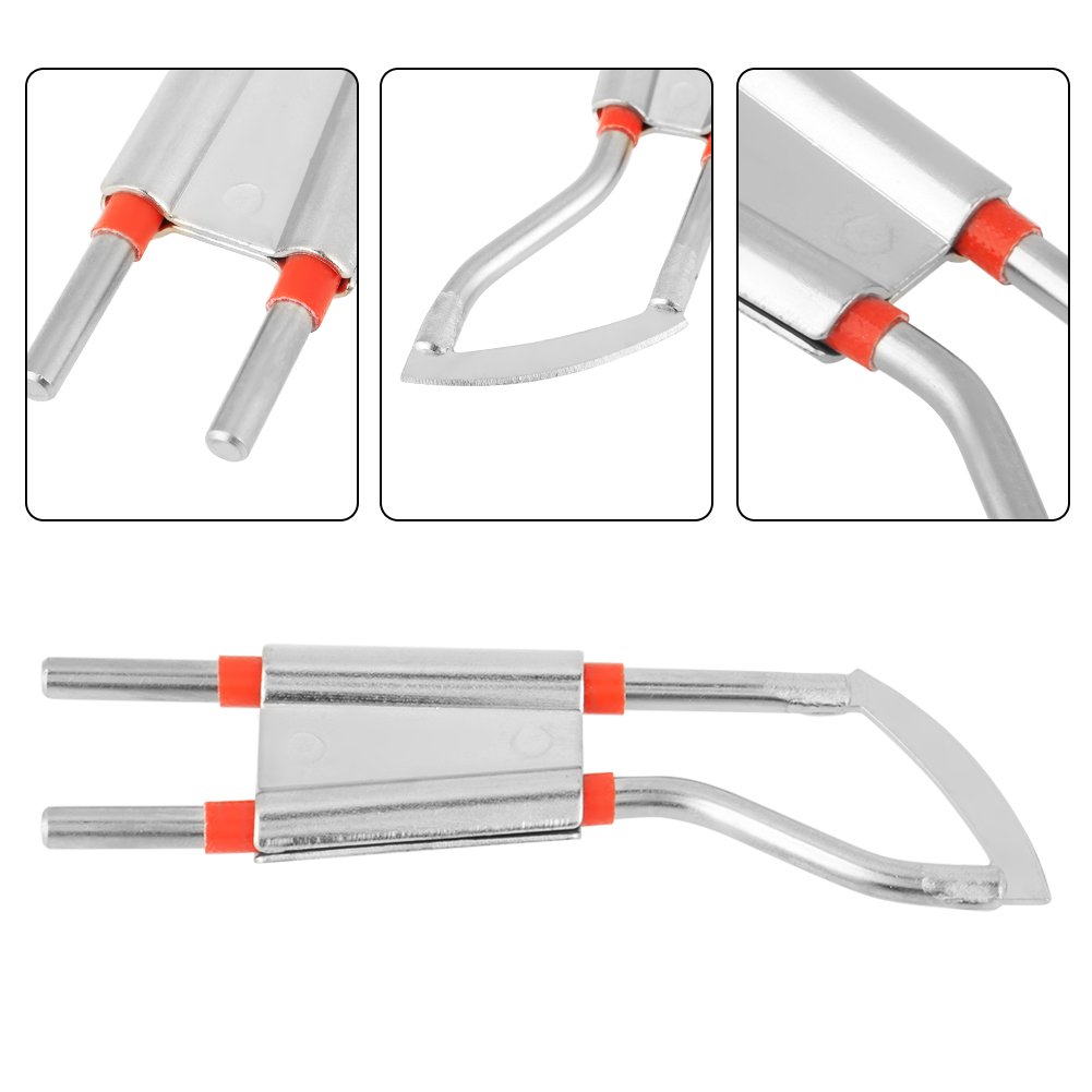 Hoja de Corte de Tela y Cuerda Premium para Cuchillo Caliente Eléctrico KD-7-3, KD-5-3, KD-8-3 - Hoja de Cuchillo Caliente de Aleación de Metal de