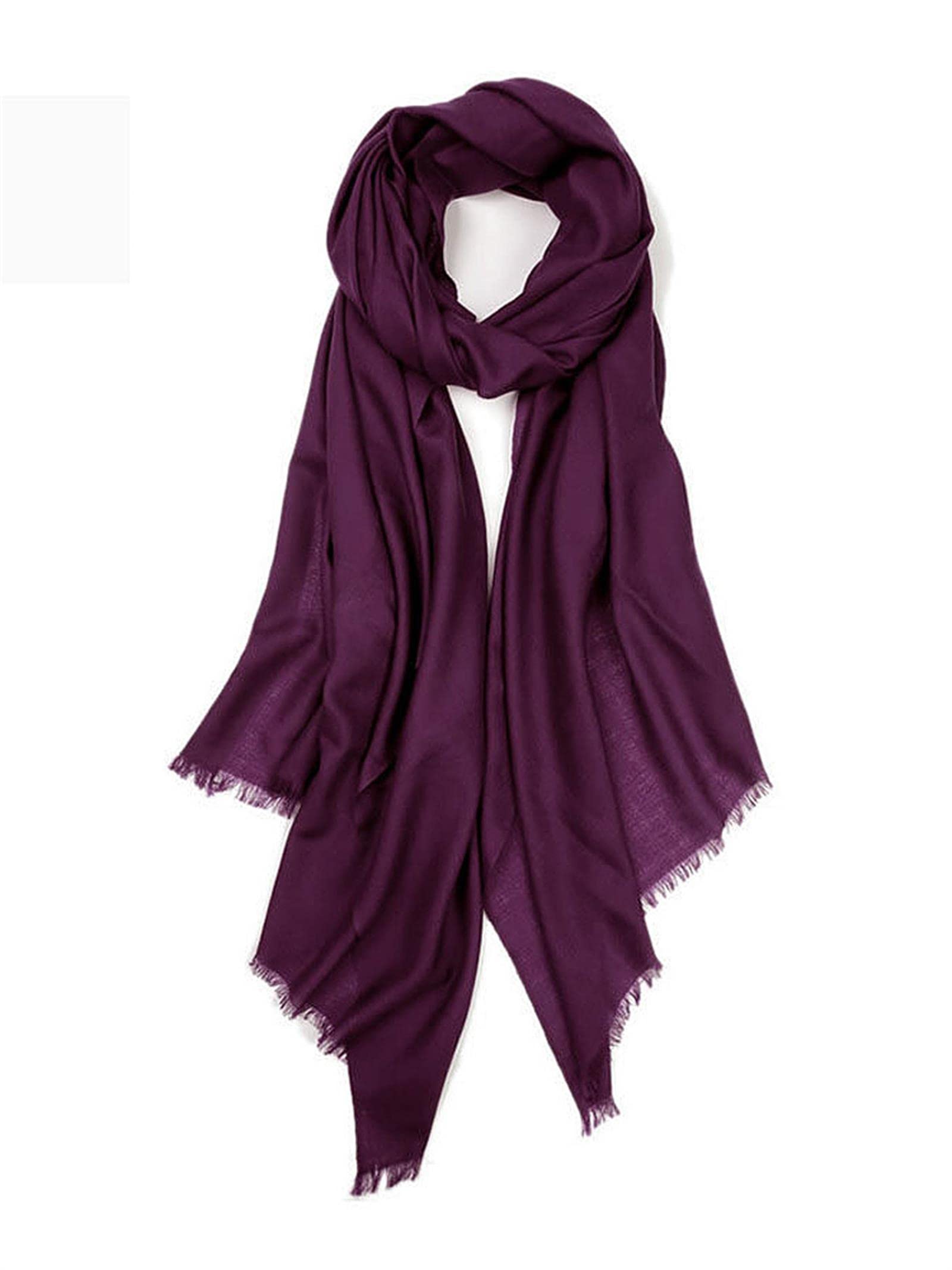 UKKO Sciarpa Sciarpe Lunghe Invernali delle Donne per Sciarpe di Poncho di Moda Warp