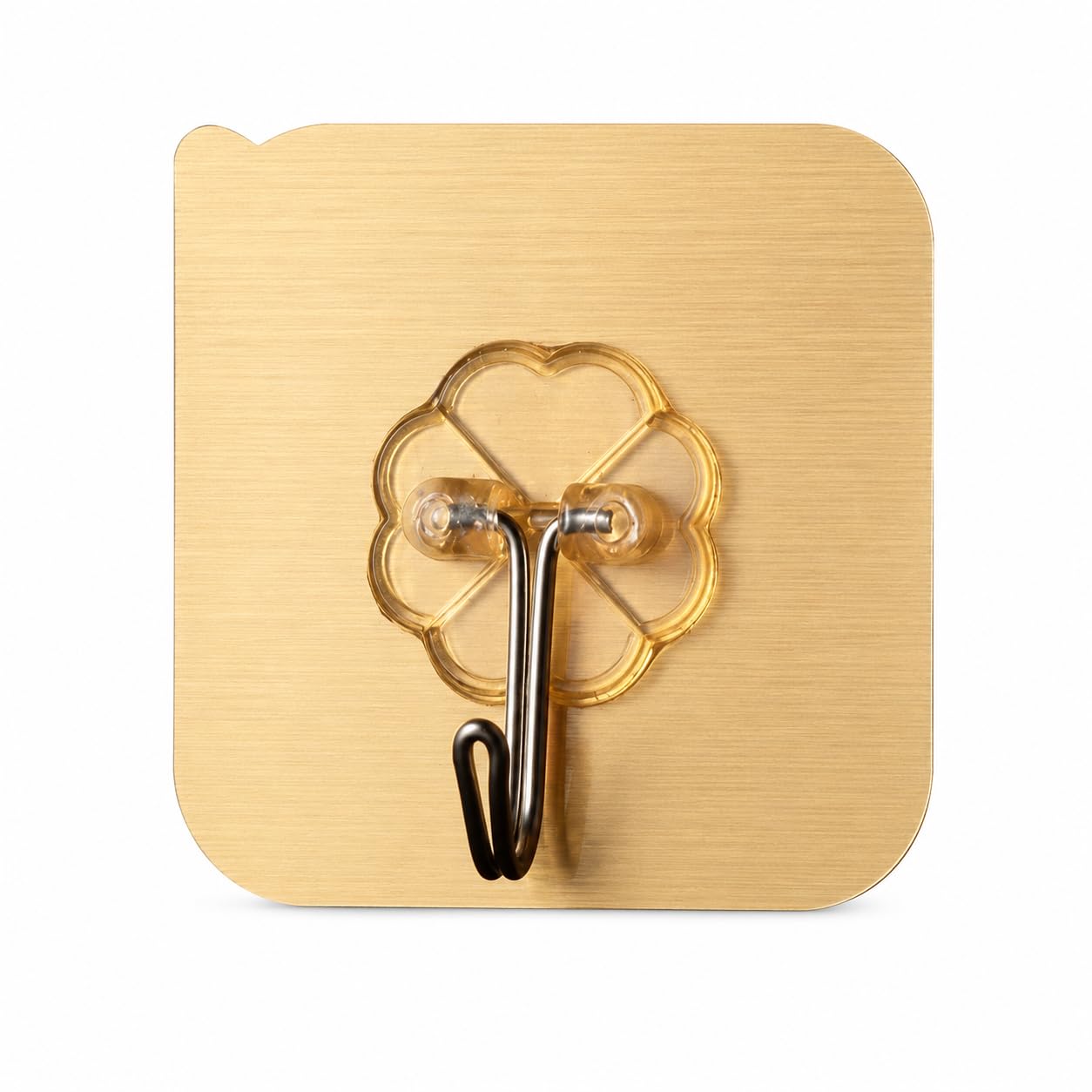 Gold Self Adhesive Wall Hooks 20 PCs, Heavy Duty, Nail Free | Heavy Duty, Nail Free, Kitchen & Bathroom Use, Key & Towel Holder, Decorative Finish-image-45