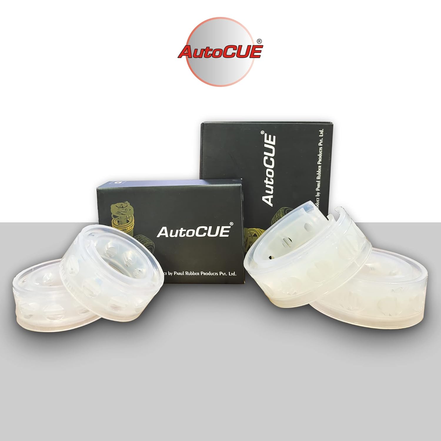 AutoCue (TATA ALTROZ EV) Front & Rear both shocker Spring buffer (Size