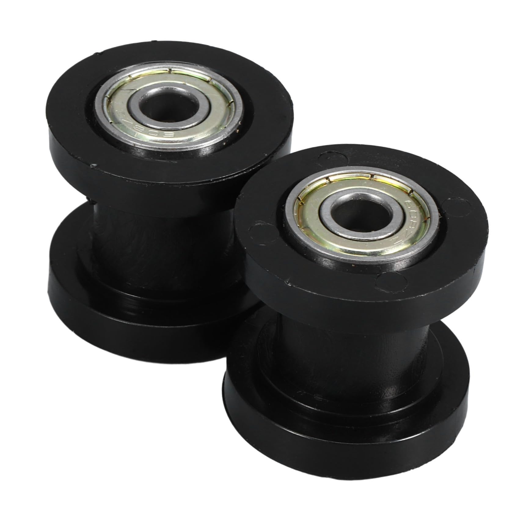 Alipis 5 Series Accesorios Para Motos Cadena De Motocicletas Rodillo Guía De Cadena Rueda De Rodillos De Cadena Rueda De Cadena De Motocicleta Cadena Guía Negro El Plastico 2 Piezas X 5