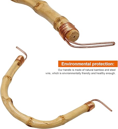 Miniatura 5 de 3 piezas de mango de tetera de bambú, reemplazo hecho a mano para olla de cerámica, ollas de té de cerámica, bolsos únicos, tetera japonesa con