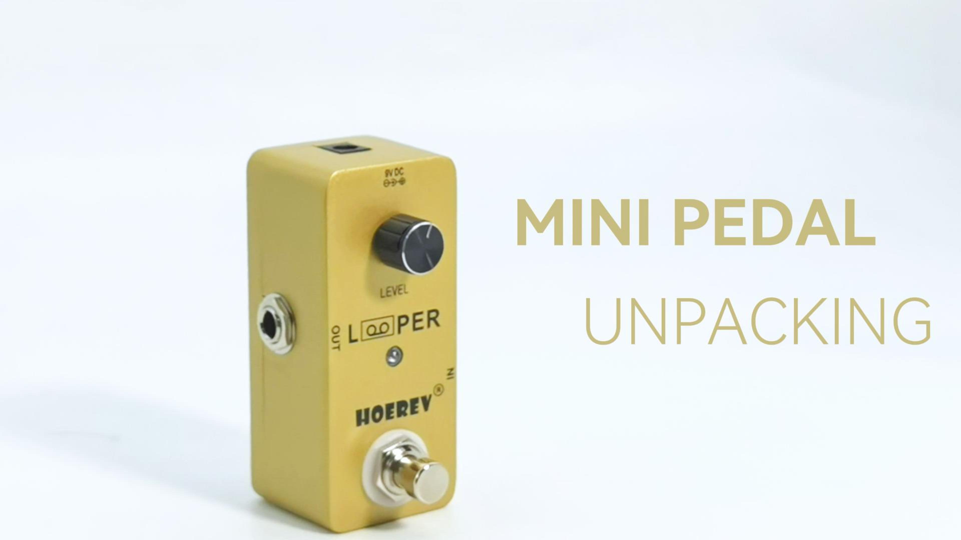 Hoerev Looper Pedal For Electric Guitar Acoustic Guitar and Bass Guitar : Musical Instruments