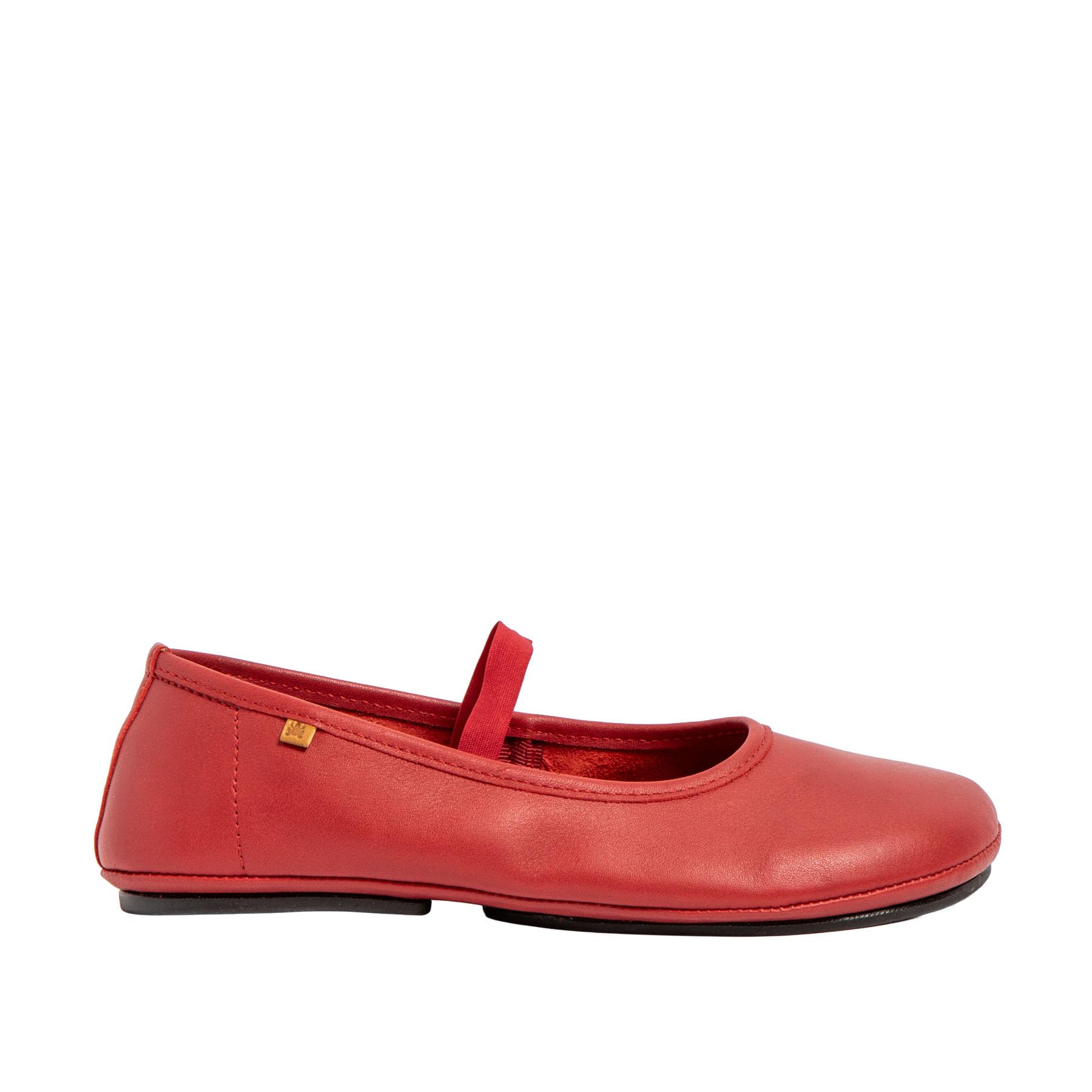 El Naturalista Women's N5820 Essence Flat Sandal, red, 4.5 UK