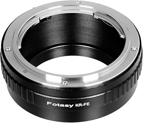 Miniatura 31 de Fotasy Cañón manual EF adaptador de lente a montura E, montaje EFS E, adaptador EF a montaje E, compatible con Sony sin espejo a7 a7r a7s a7 II III