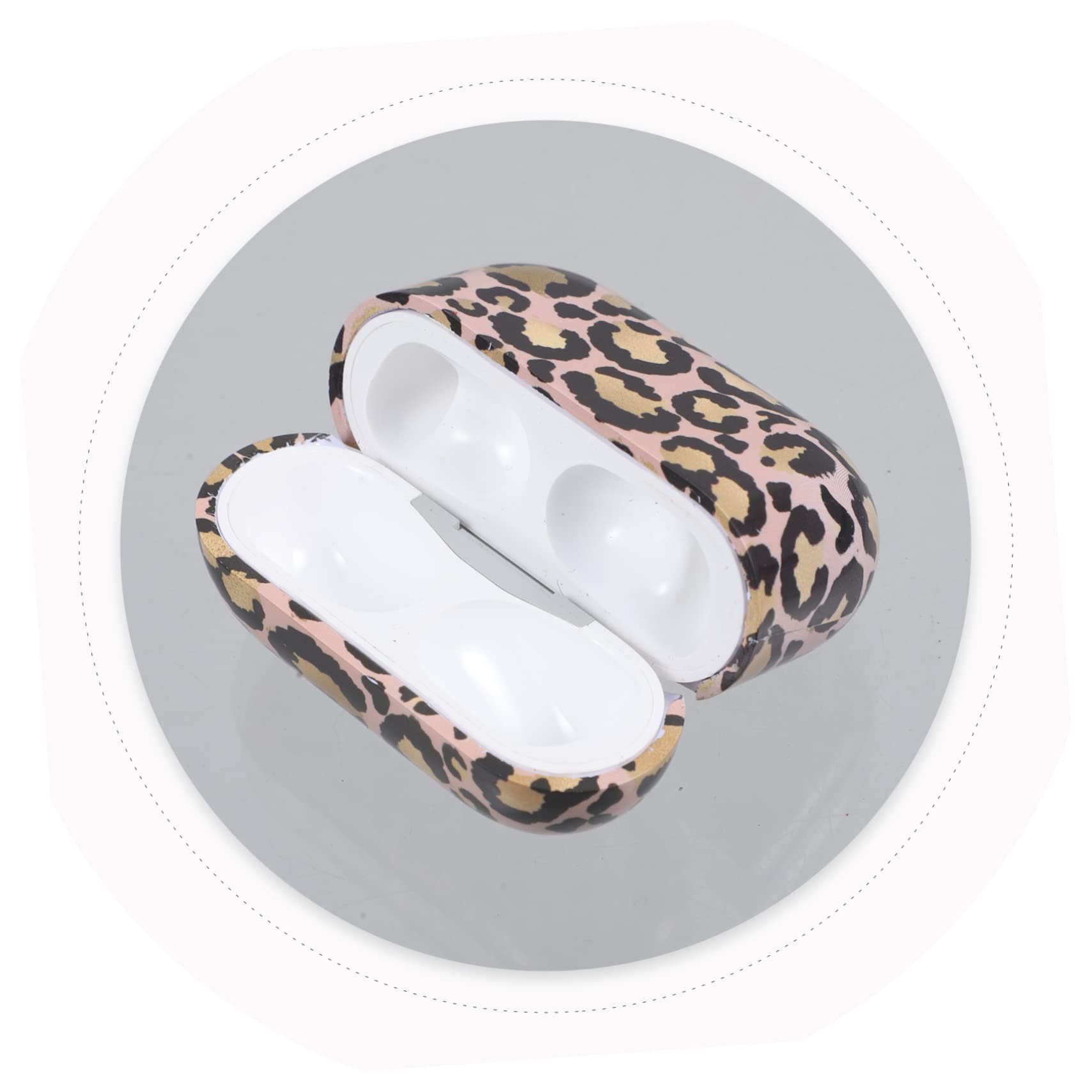 OSALADI 5stücke Wireless Earbuds Schutzhülle Leopard Muster Tragbare Ohrhörer Hülle Kompatibel Mit Robustes Leichtes Design Für Optimalen Schutz Stylisch Praktisch Für Unterwegs