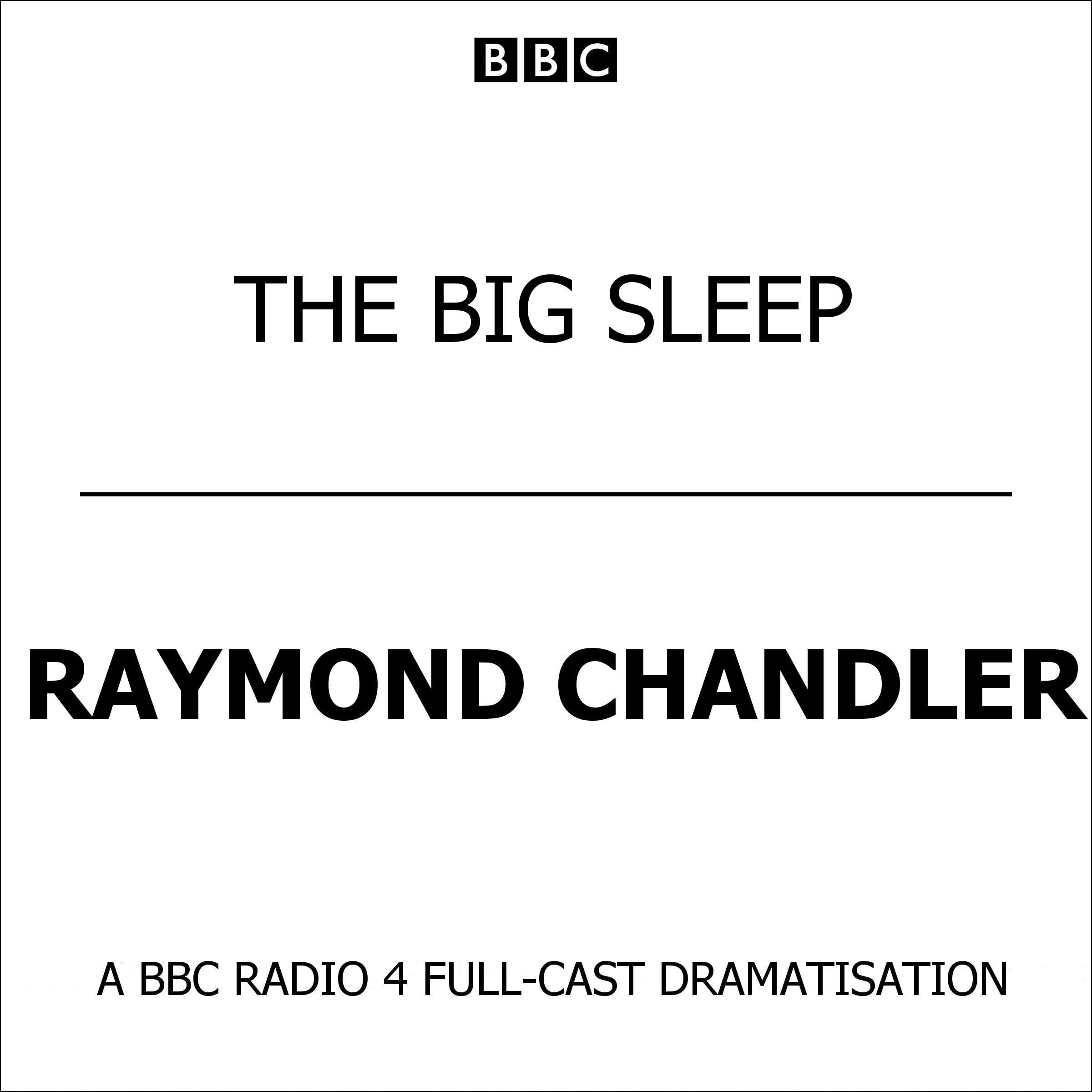 Cover art for The Big Sleep