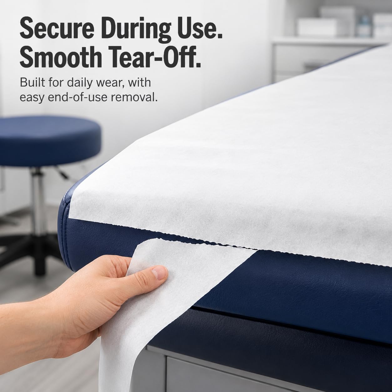 ForPro Basics Smooth Exam Table Paper Rolls, 12ct, 21" x 225' — Amazon image 9