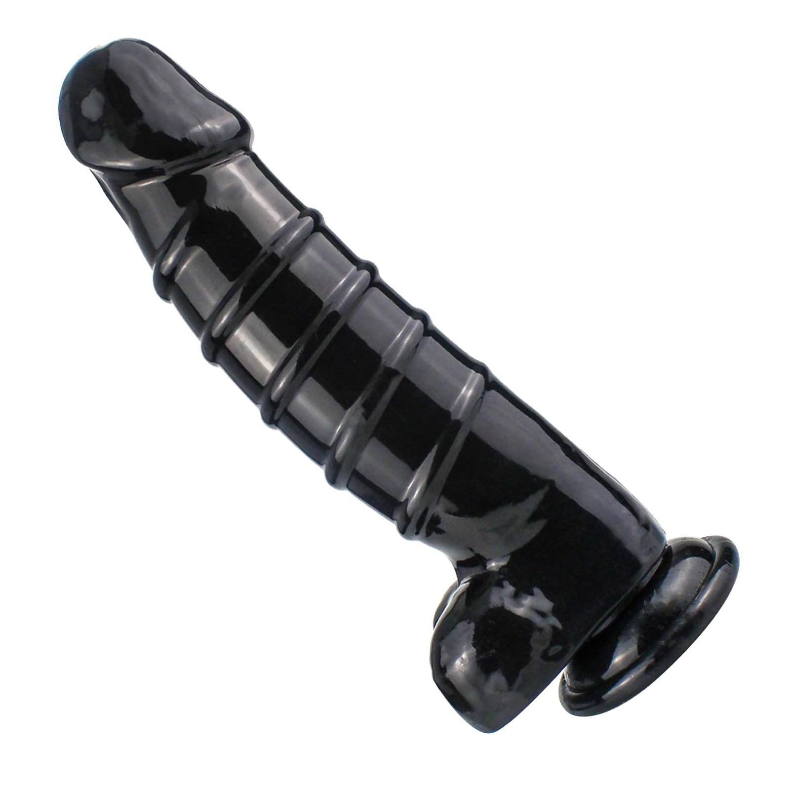 BDSMYEE dildo gigante dildo mostruoso anale con ventosa giocattolo sessuale erotico per donne giocattolo sessuale da solista per donne estremamente duro (L)