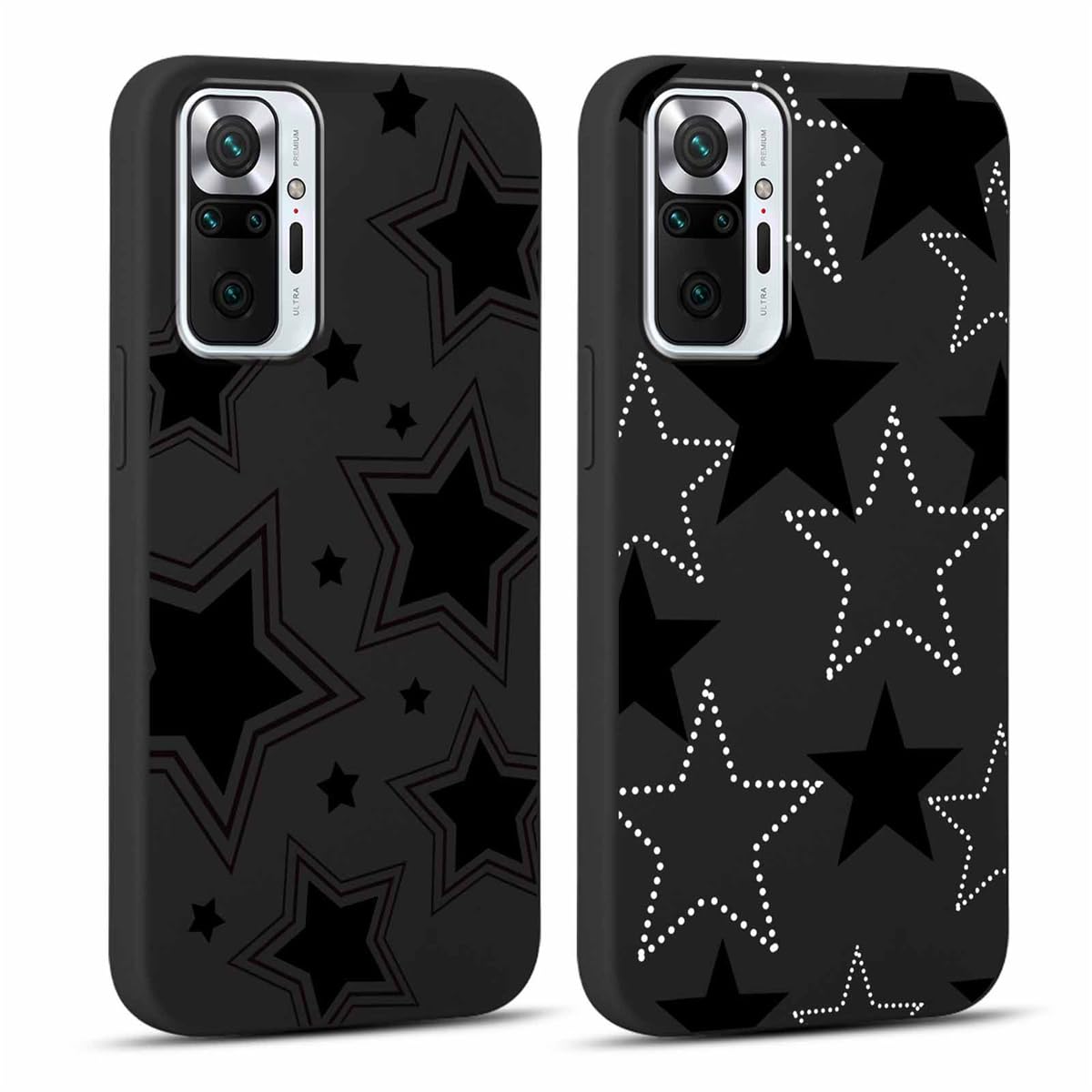 Custodia Yoedge Per Xiaomi Redmi Note 10 Pro 4G/Max – Silicone TPU Con Disegno Astronauta - Bianca - 4