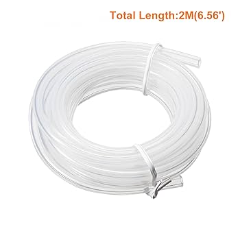 TOP-VIGOR 1.5mm ID 2mm OD PVC Clear Vinyl Tubing, 5M Length Food Grade Flexible Water Pipe, Plastic Tube For Transfer Water, Oil, Air, Powders & Fine Granules - Online Marketplace