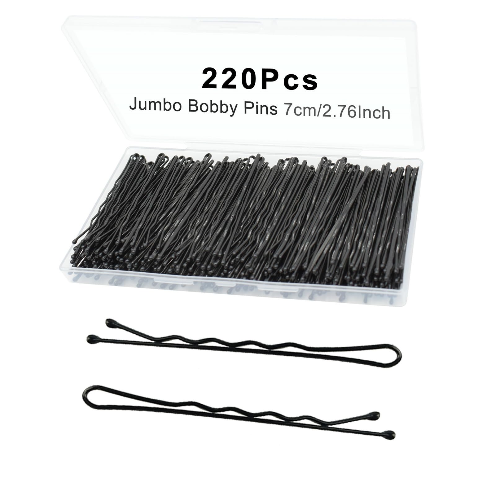 Brown Bobby Pins - 330 Count & Cute Box -14