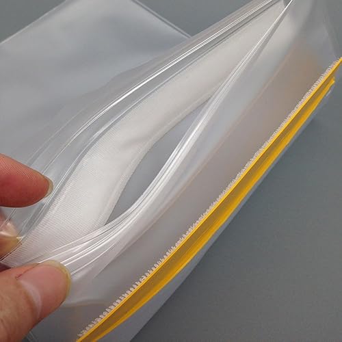 Miniatura 3 de YUMQUA Juego de 5 bolsas transparentes impermeables para documentos, mapas, cámara, teléfono móvil, llave de coche, se adapta a kayak, barco,